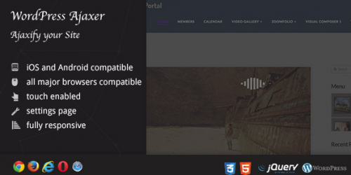 Ajaxer – Ajaxify Your WordPress Site and Comments 1.05