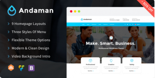 Andaman – Creative & Business WordPress Theme 1.1.2