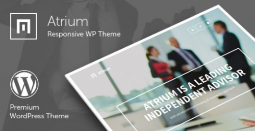 Atrium – Finance Consulting WordPress Theme 2.7