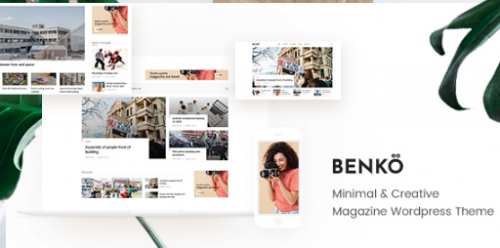 Benko – Creative Magazine WordPress Theme 1.0.2