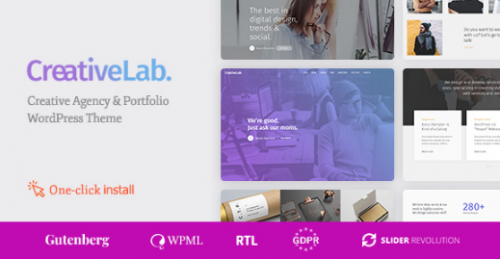 Creative Lab – Creative Studio & Agency Portfolio 1.1.4