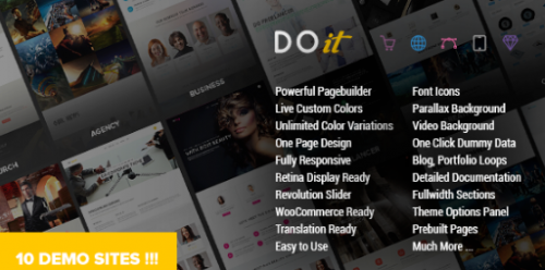 DOIT – Creative Agency MultiPurpose Theme 1.5