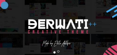 Derwati – Trendy & Creative Portfolio Theme 1.1