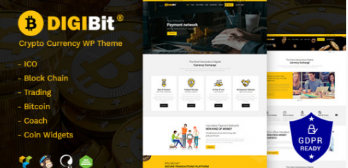 DigiBit – Cryptocurrency Mining WordPress Theme 2.2