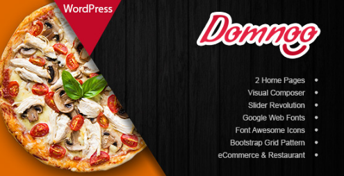 Domnoo – Pizza & Restaurant WordPress Theme 1.32