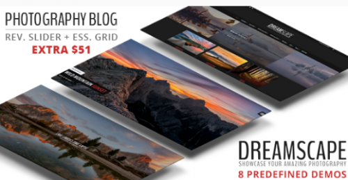 Dreamscape – A WordPress Photography Blog Theme 1.1