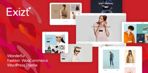 Exizt – Fashion WooCommerce WordPress Theme 1.0.14