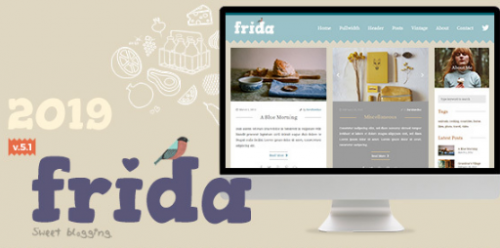 Frida – A Sweet & Classic Blog Theme 6.1