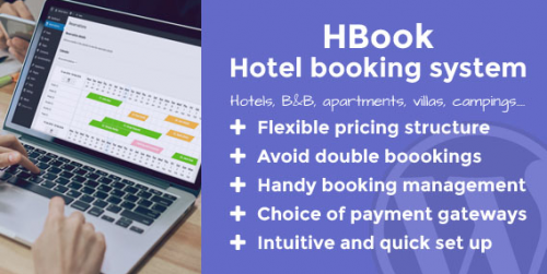HBook – Hotel booking system – WordPress Plugin 2.0.9
