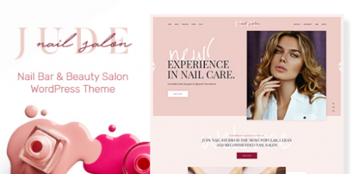 Jude – Nail Bar & Beauty Salon WordPress Theme 1.0