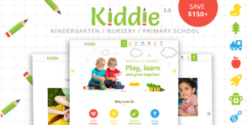 Kiddie – Kindergarten WordPress Theme 4.1