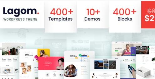 Lagom – Multi Concept MultiPurpose WordPress Theme 2.0