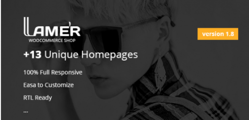 Lamer Fashion – WooCommerce WordPress Theme