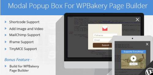 Modal Popup Box For WPBakery Page Builder 1.4.8