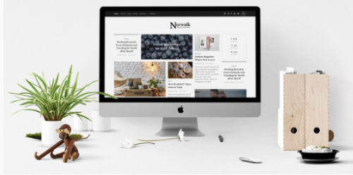 Norwalk Magazine-Styled Blog WordPress