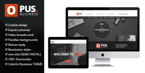 Opus – Multipurpose Business WordPress Theme
