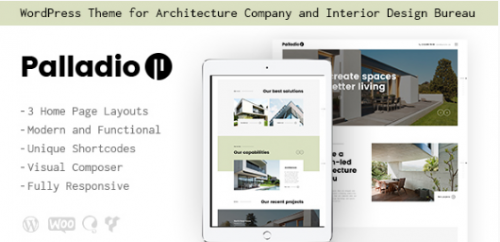 Palladio – Interior Design & Architecture WP Theme 1.1.3