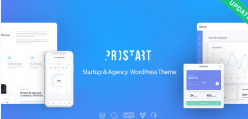 Prostart – Startup & Corporate WordPress Theme 1.1
