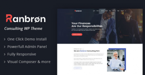Ranbron – Business and Consulting WordPress Theme 2.7