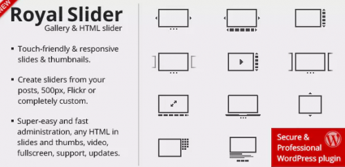 RoyalSlider – Touch Content Slider for WordPress 3.3.9