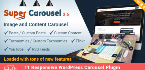 Super Carousel – Responsive WordPress Plugin 3.8.3