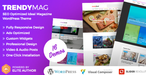 TrendyMag – WordPress News Magazine & Blog Theme 1.3