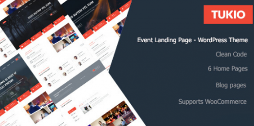 Tukio | Event Landing Page WordPress Theme