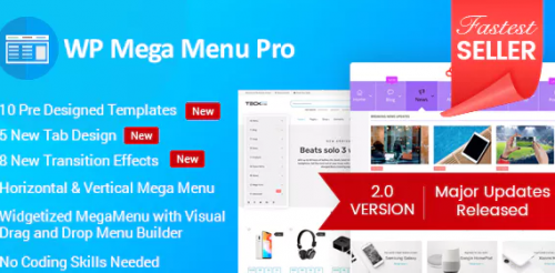 WP Mega Menu Pro – Responsive Mega Menu Plugin for WordPress 2.1.7
