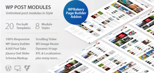 WP Post Modules for News & Magazine 2.9.1