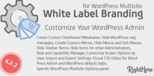 White Label Branding for WordPress Multisite 4.2.8.98287