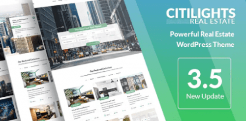 CitiLights – Real Estate WordPress Theme 3.5.5.1