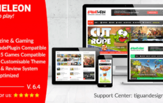 Gameleon – WordPress Arcade Theme & News Magazine 8.1