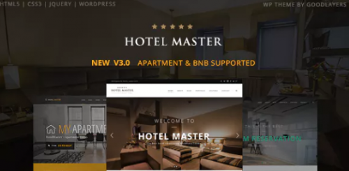 Hotel WordPress Theme For Hotel Booking | Hotel Master 4.1.4