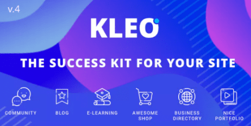 KLEO – Pro Community Focused – Multi-Purpose BuddyPress Theme 5.1.1