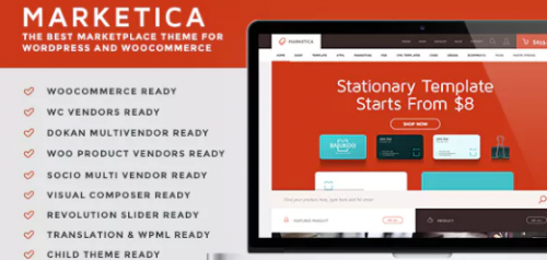 Marketica – eCommerce and Marketplace – WooCommerce WordPress Theme 4.6.0