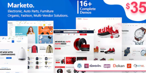 Marketo – eCommerce & Multivendor Marketplace Woocommerce WordPress Theme 4.7.1