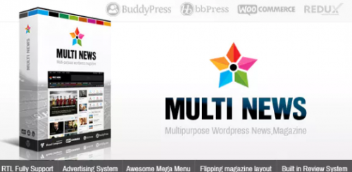Multinews – Multi-purpose WordPress News,Magazine 2.6.5