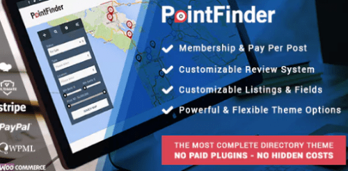 Point Finder Directory – Directory & Listing WordPress Theme 1.9.7.1