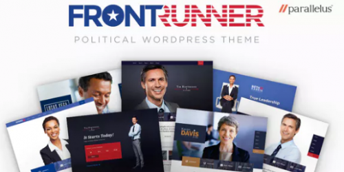 Political WordPress Theme – FrontRunner 1.0.24