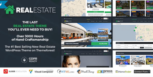Real Estate 7 – Real Estate WordPress Theme 3.3.0