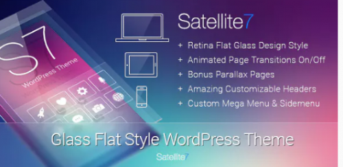 Satellite7 – Retina Multi-Purpose WordPress Theme 3.1