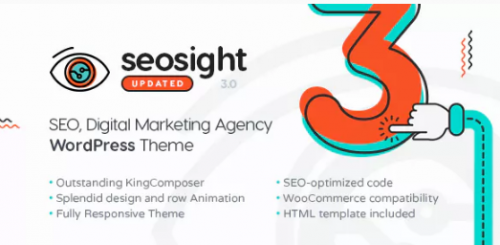 Seosight – SEO, Digital Marketing Agency WP Theme with Shop 5.6