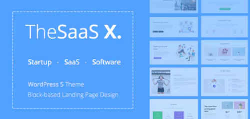 TheSaaS X – Responsive SaaS, Startup & Business WordPress Theme 1.1.4