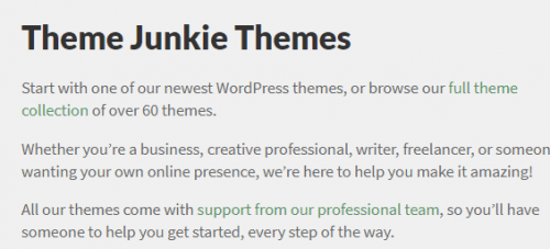 Theme Junkie Remaster WordPress Theme 1.0.0