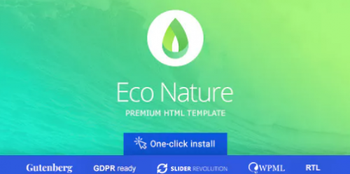 Eco Nature – Environment & Ecology WordPress Theme 1.5.2