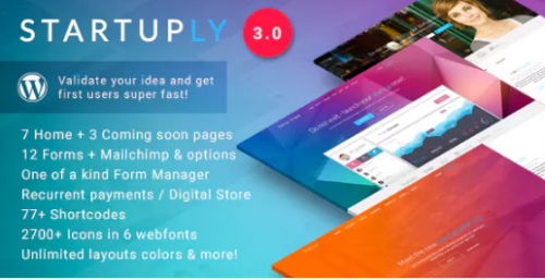 Startuply — Multi-Purpose Startup Theme 3.1