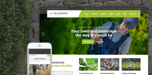 The Landscaper – Lawn & Landscaping WP Theme 3.1.2