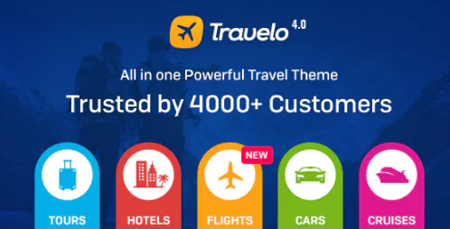 Travelo – Travel/Tour Booking Responsive WordPress Theme 4.2.6