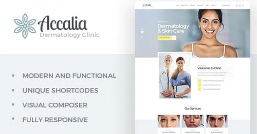 Accalia | Dermatology Clinic WordPress Theme 1.4.0