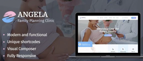 Angela | Family Planning Clinic WordPress Theme 1.1.3